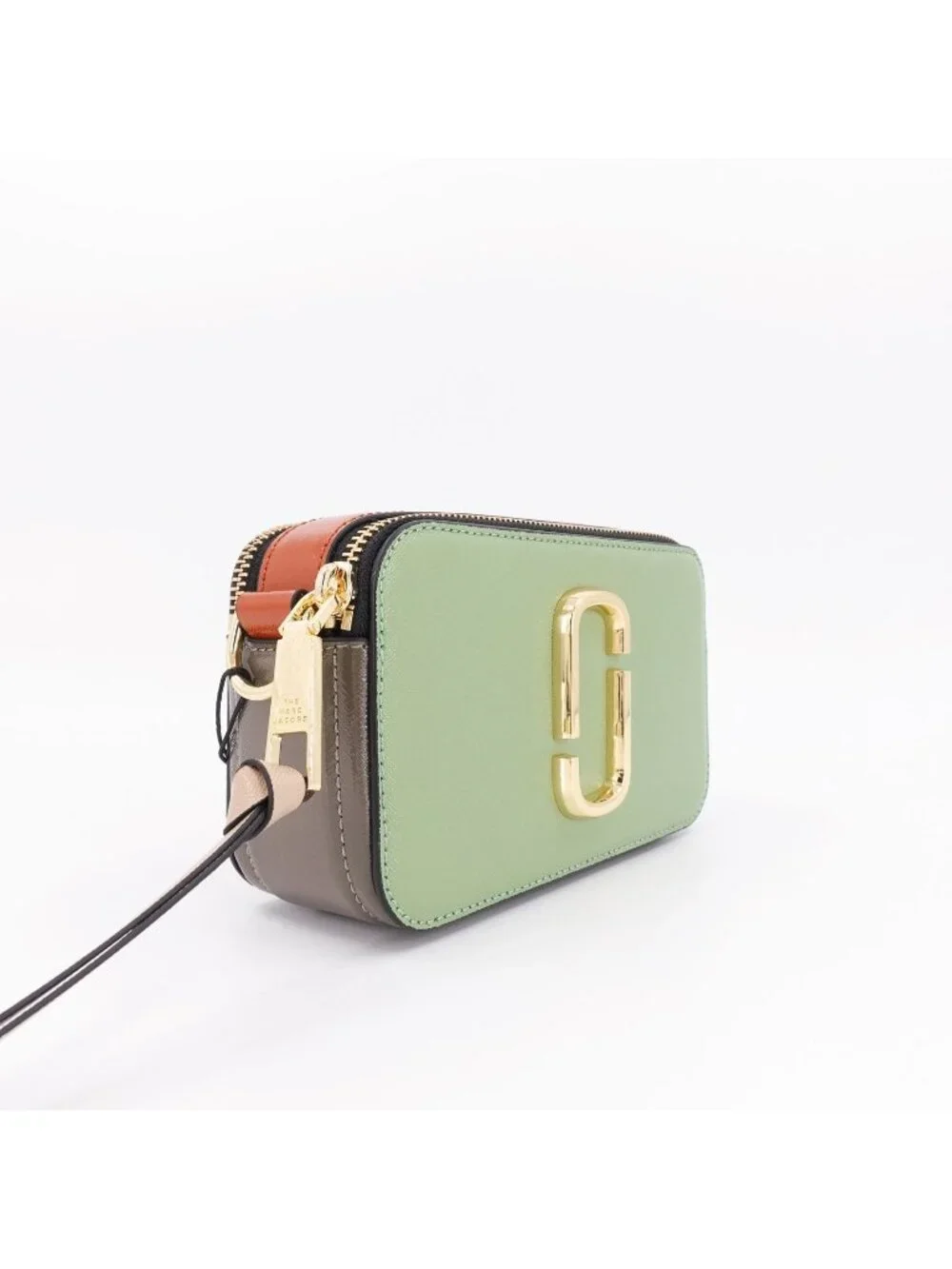 Marc Jacobs Snapshot Small Leather Camera Bag Green OS